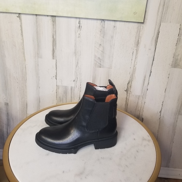 COACH Lyden Leather Bootie Black - Picture 5 of 7